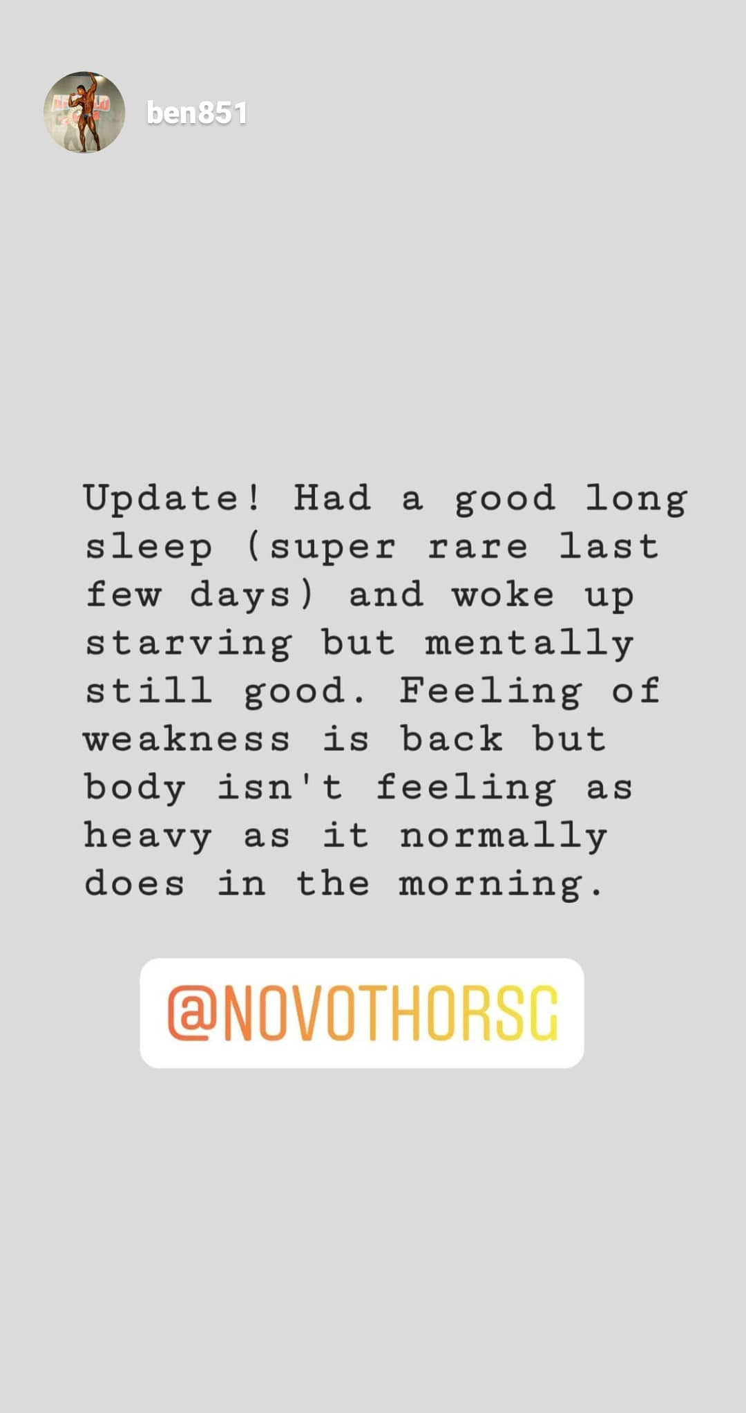 Novothor SG Red Light Therapy Instagram Reviews